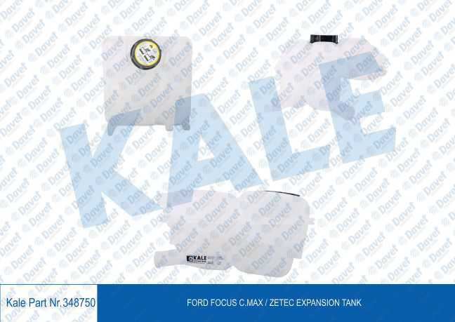 KALE-348750 Genlesme Tanki Focus C.Max Zetec Benzinli (2010+) (Kapaksiz)